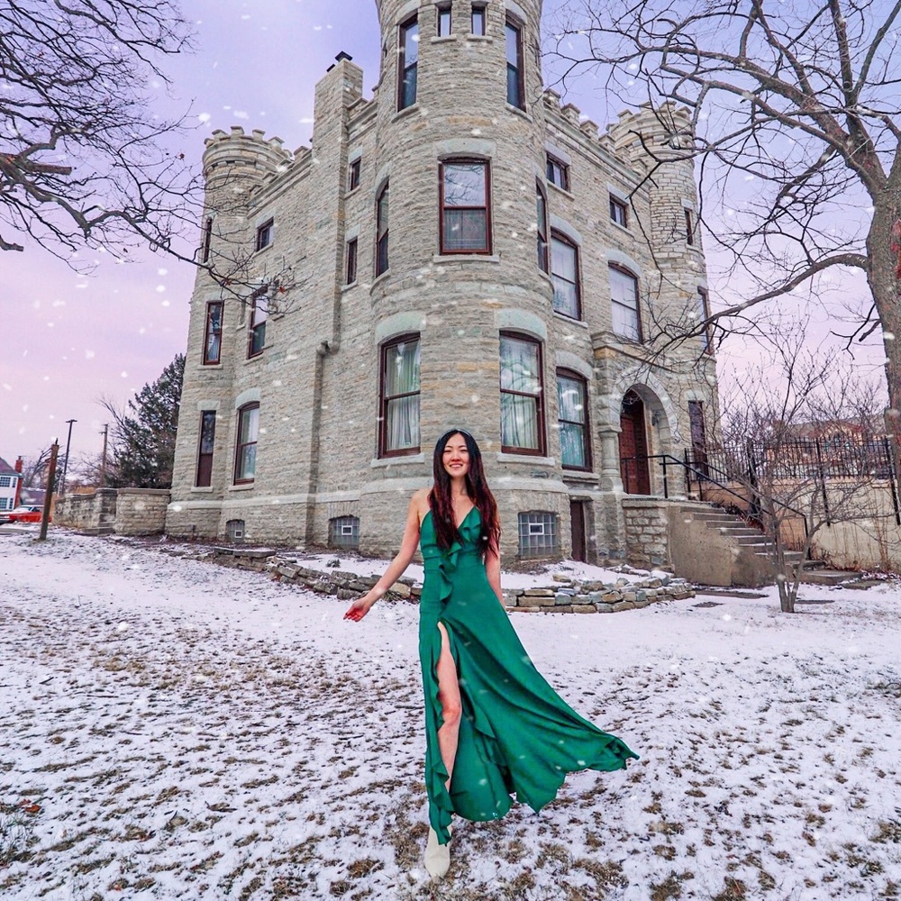 More To Come Jade Green Maxi Dress